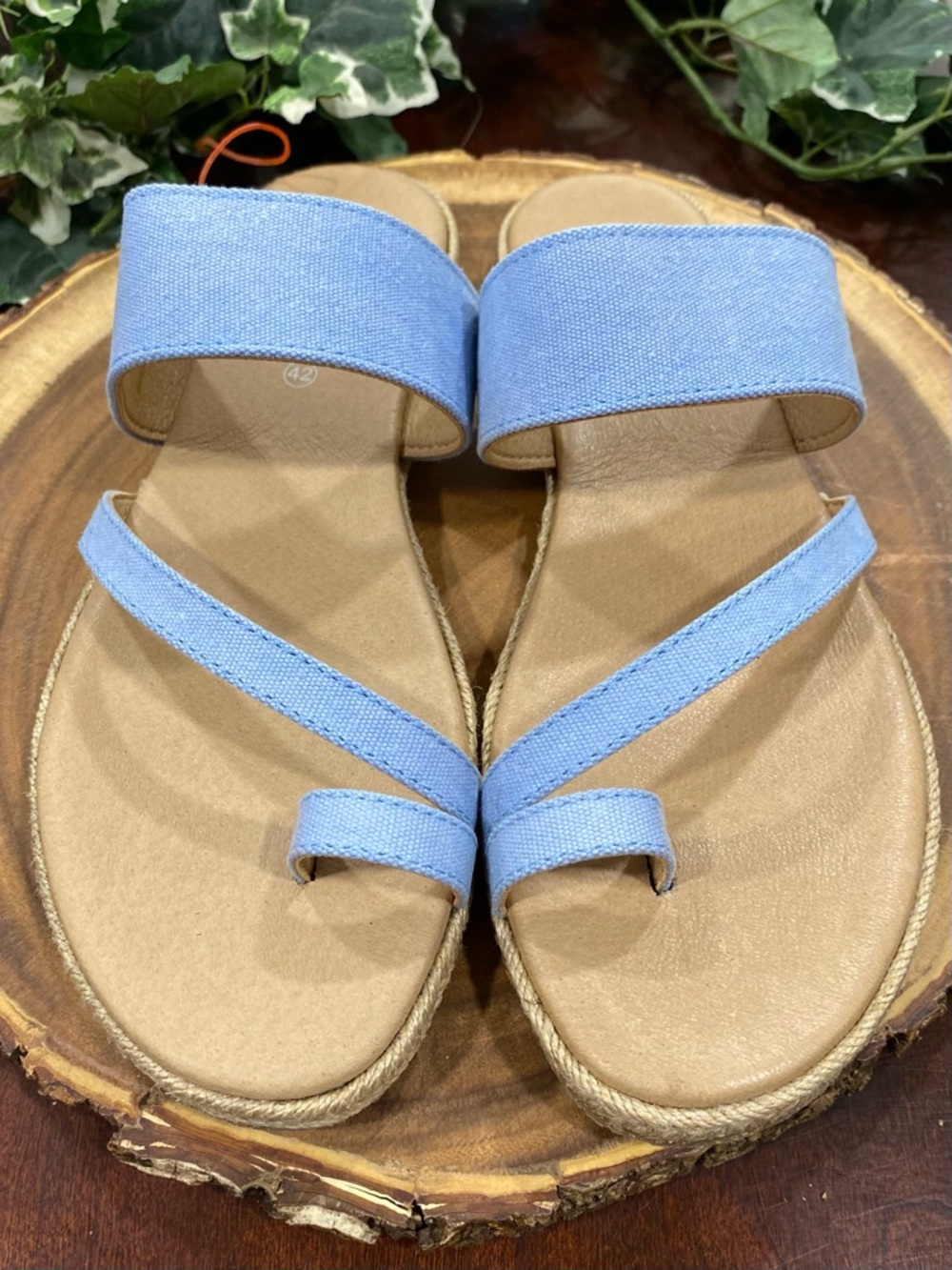 🩴 Musse & Cloud Light Blue Zubeach Sandals